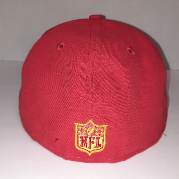 NWT New Era Kansas City Chiefs ‘13 Draft League Side Name Undervisor Fitted Hat - Picture 3 of 5